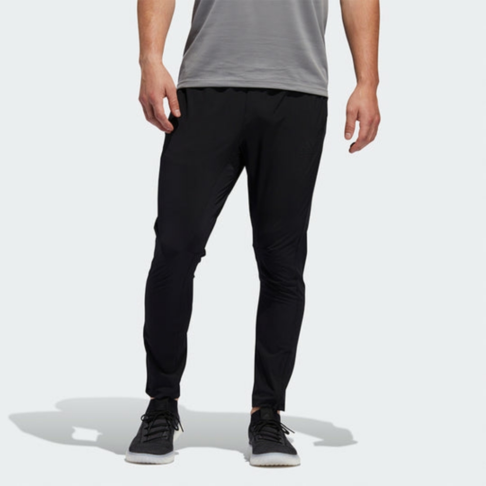 Adidas Men's Small Black City Woven Zip Ankle Training Pants Joggers